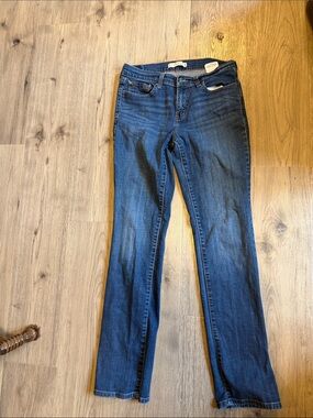 Levi's Dark Blue Women's Straight-Leg Jeans